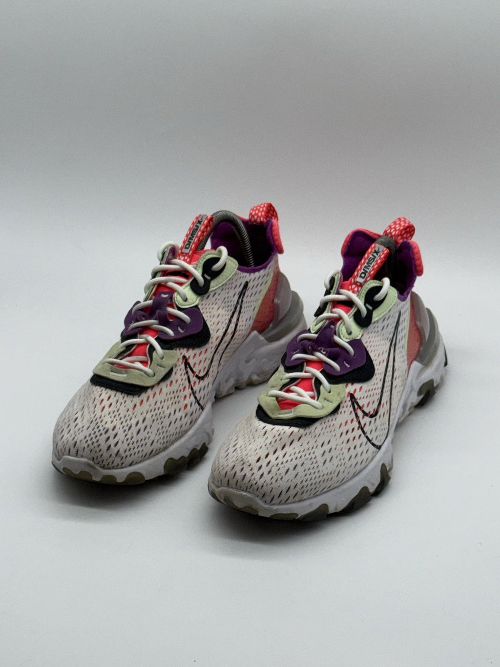 Nike React Vision 'Summit White x Volt x Pink' (2019) – UK 8