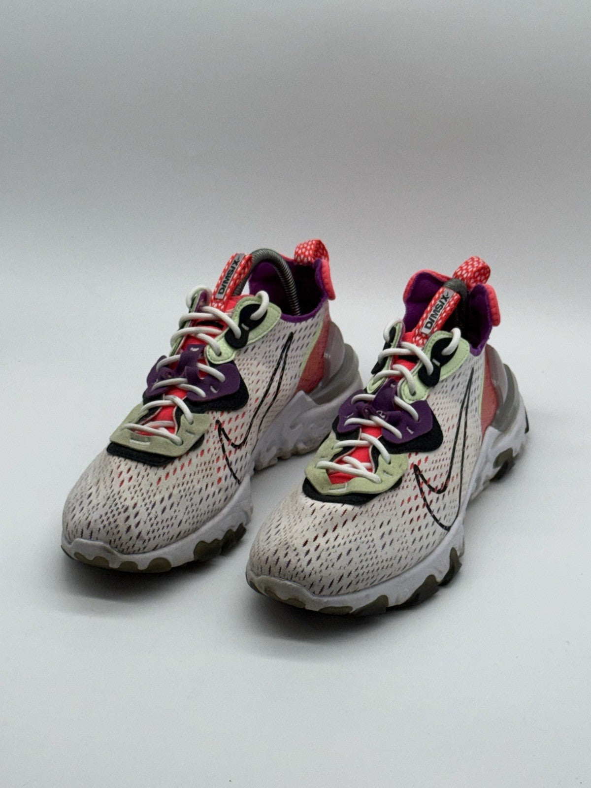 Nike React Vision 'Summit White x Volt x Pink' (2019) – UK 8