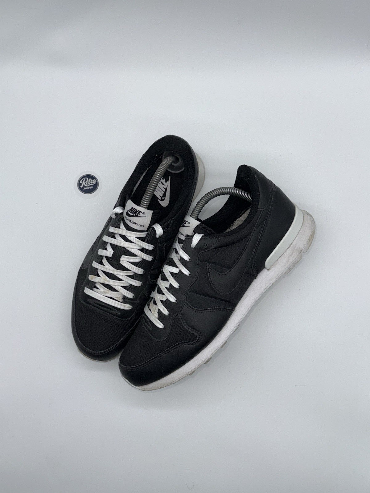 Nike Internationalist By You 'Black x White' trainers – UK 7.5