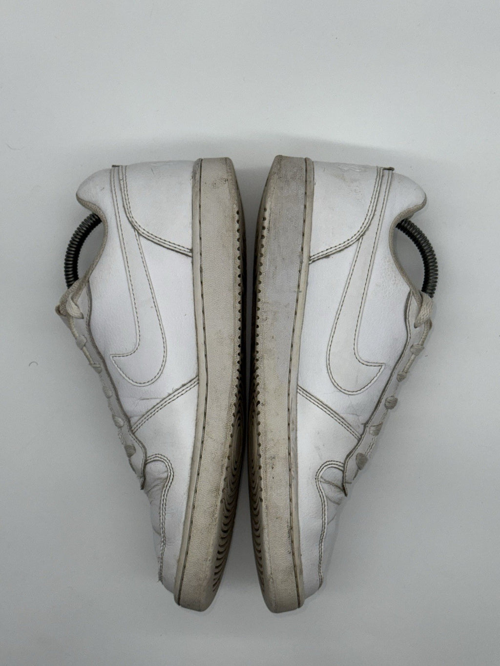 Nike Ebernon Low Casual Trainers ‘Triple White’ Size UK 7