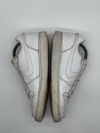 Nike Ebernon Low Casual Trainers ‘Triple White’ Size UK 7