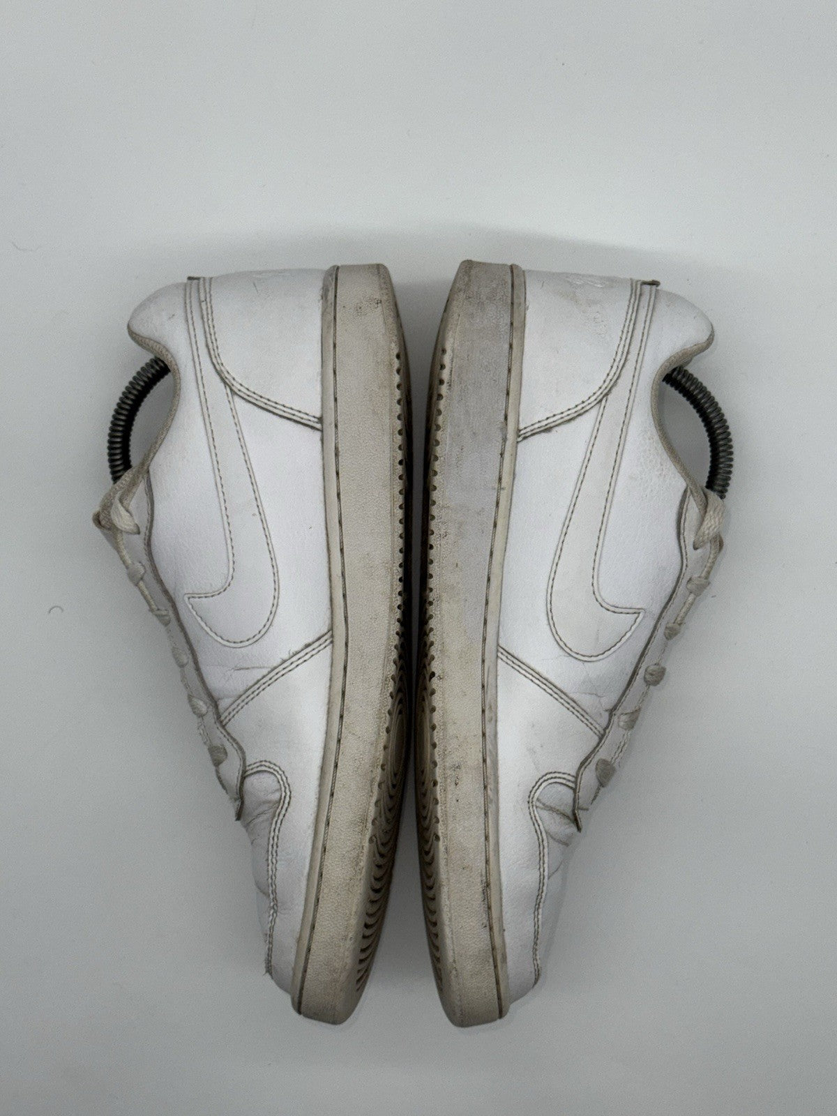 Nike Ebernon Low Casual Trainers ‘Triple White’ Size UK 7