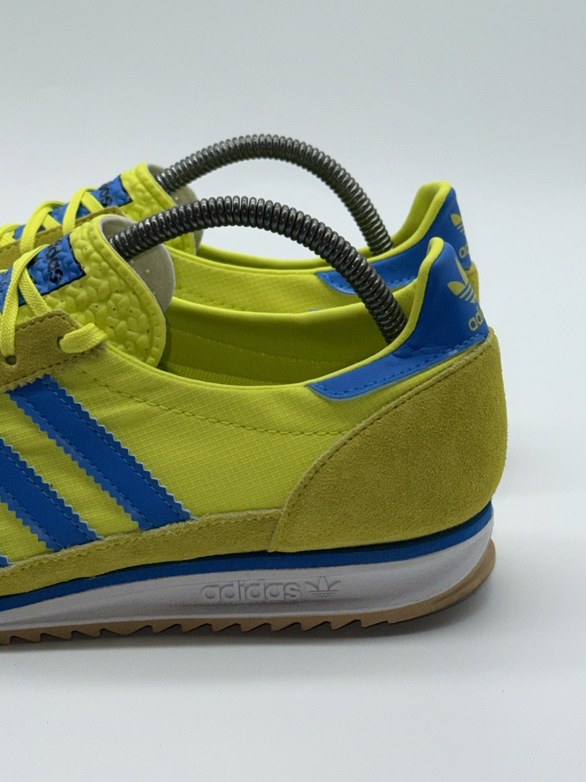 (2020) adidas Originals SL 72 (Acid Yellow/Bright Blue/Gum) Men’s UK 8