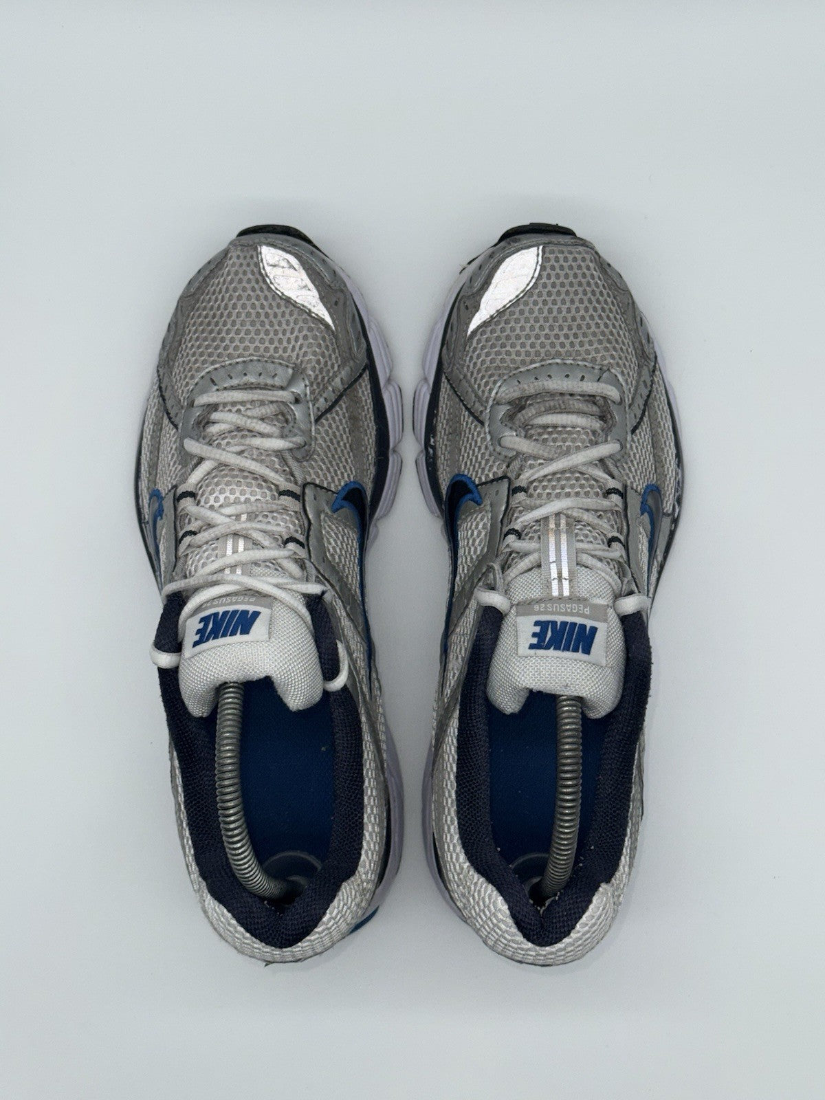 (2009) Rare Nike Vintage Pegasus 26 Blue x Grey x White UK 7.5