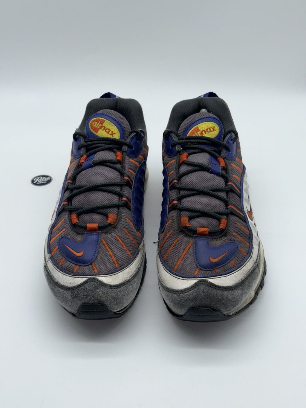 Nike Air Max 98 'Gunsmoke x Team Orange' (2018) – UK 9