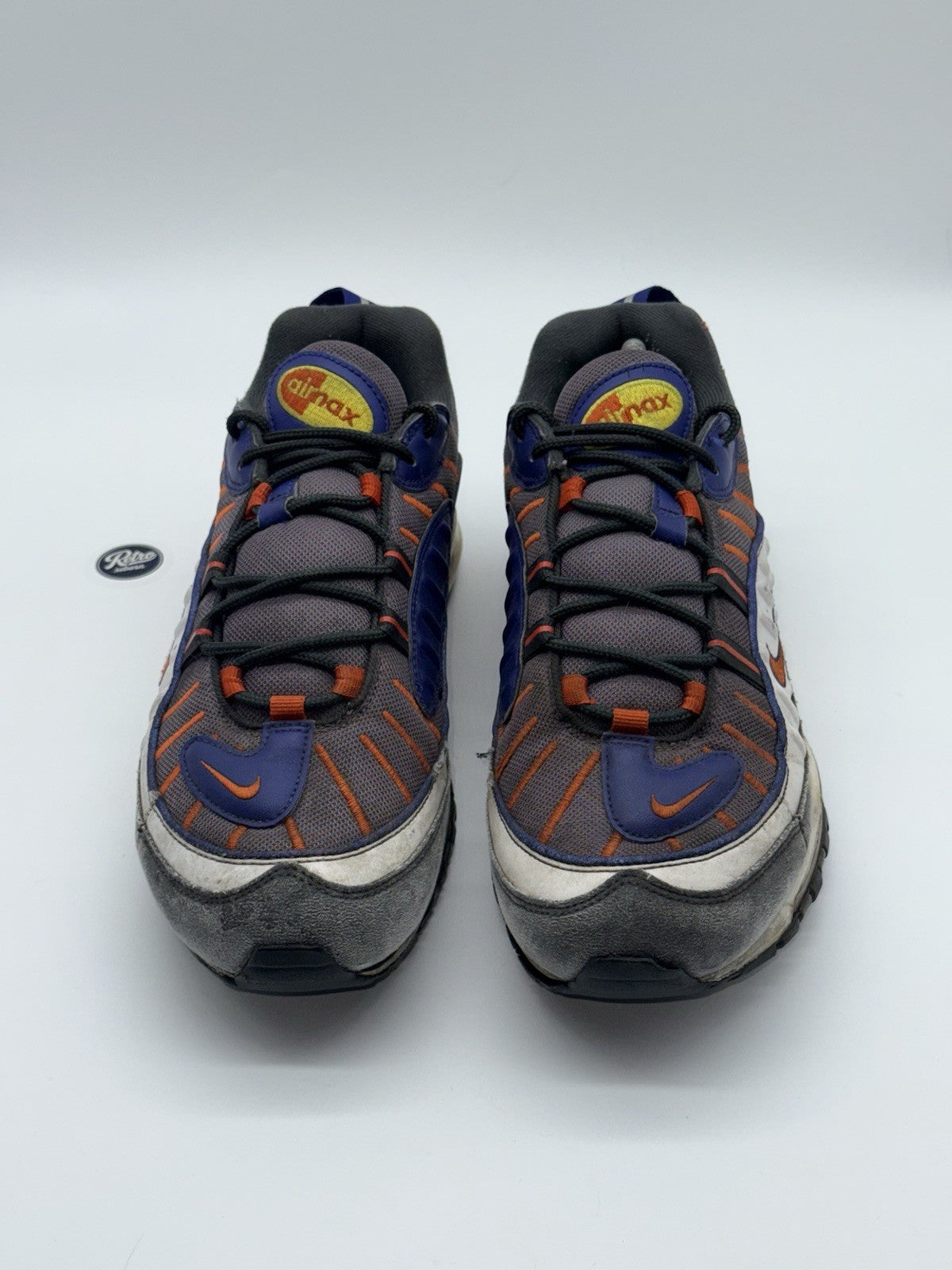 Nike Air Max 98 'Gunsmoke x Team Orange' (2018) – UK 9