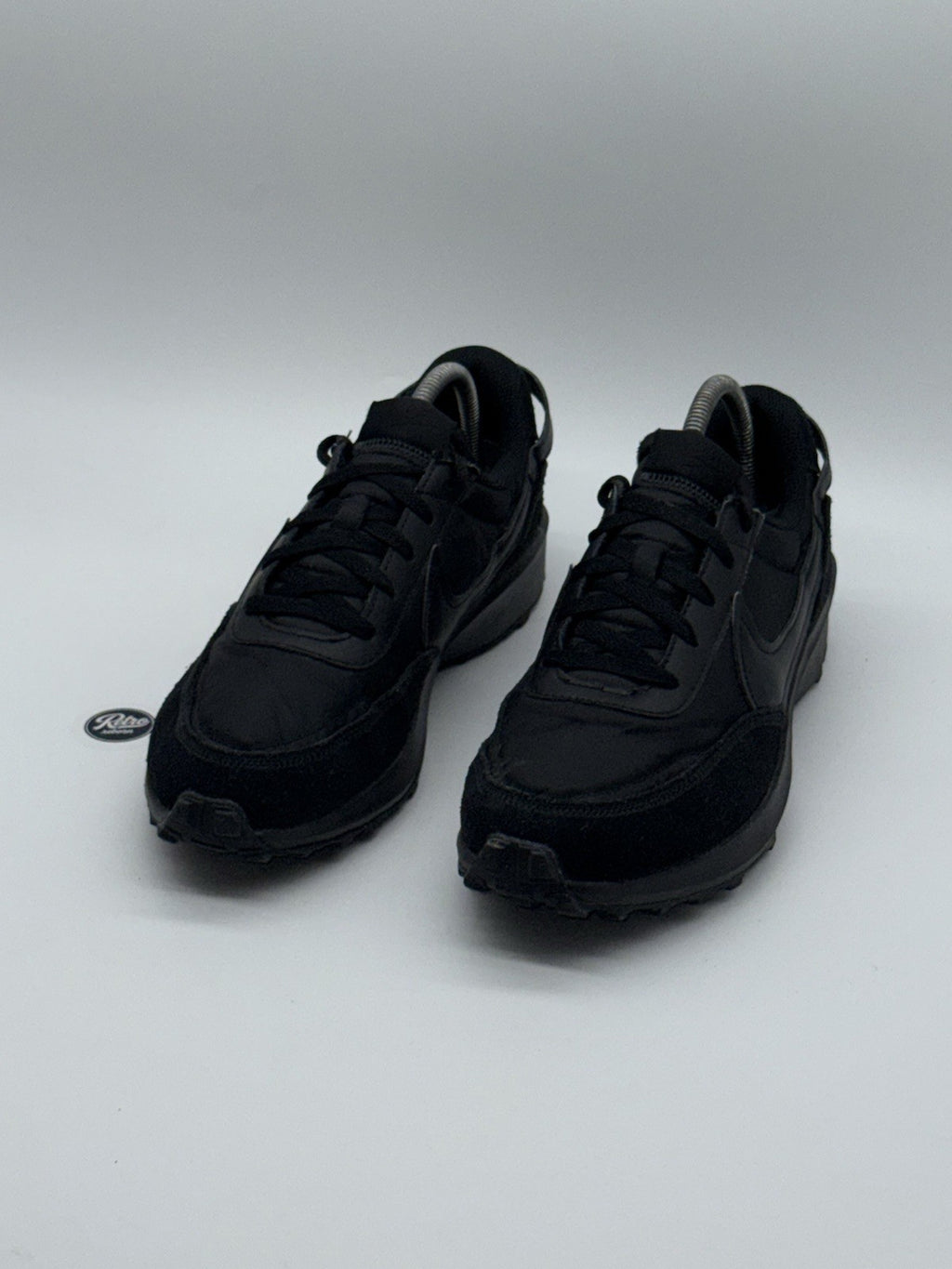 Nike Waffle Debut 'Triple Black' (2022) – UK 7.5