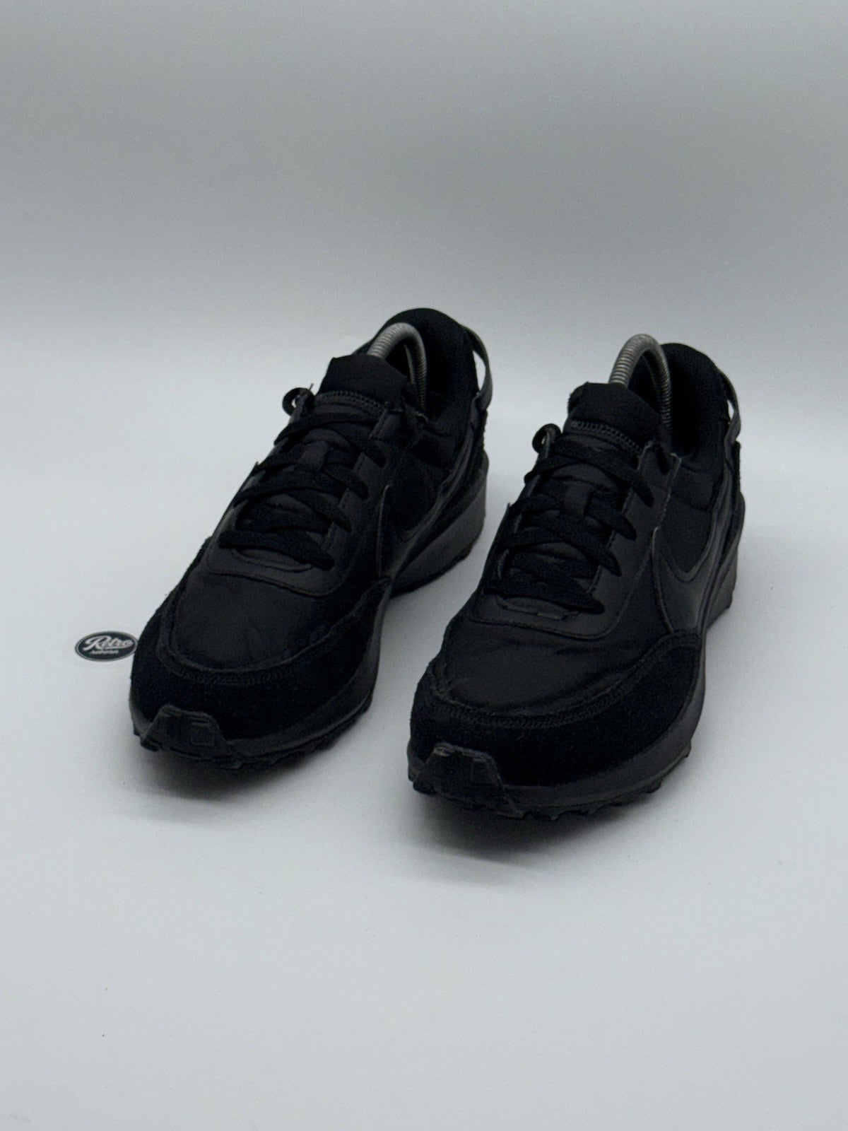 Nike Waffle Debut 'Triple Black' (2022) – UK 7.5