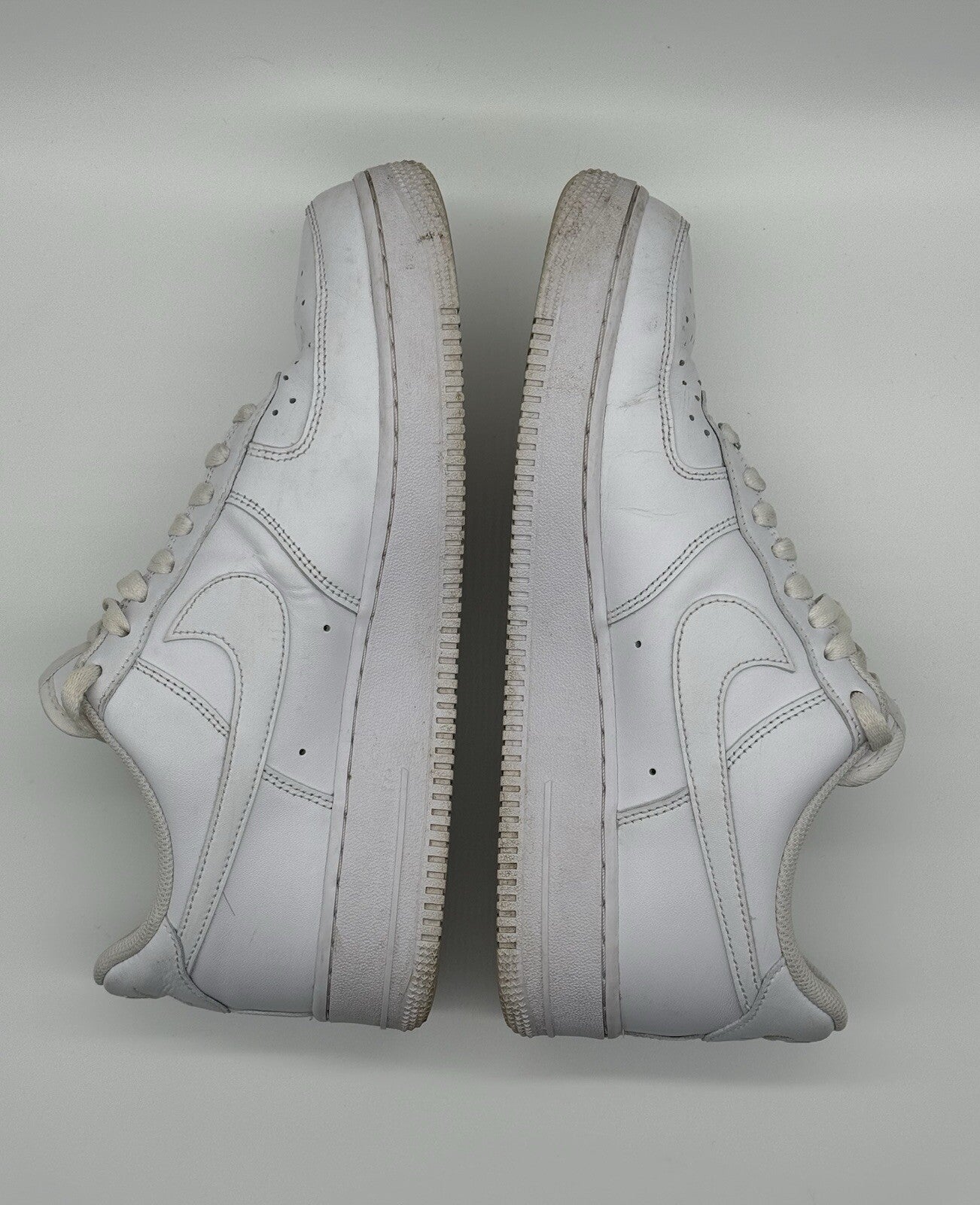 Nike Air Force 1 '07 Low Triple White Size 8 UK