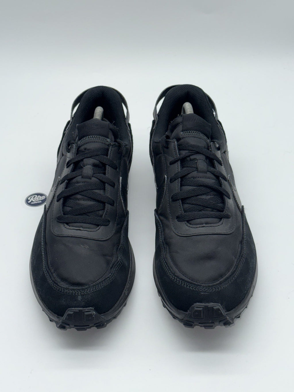 Nike Waffle Debut 'Triple Black' (2022) – UK 10