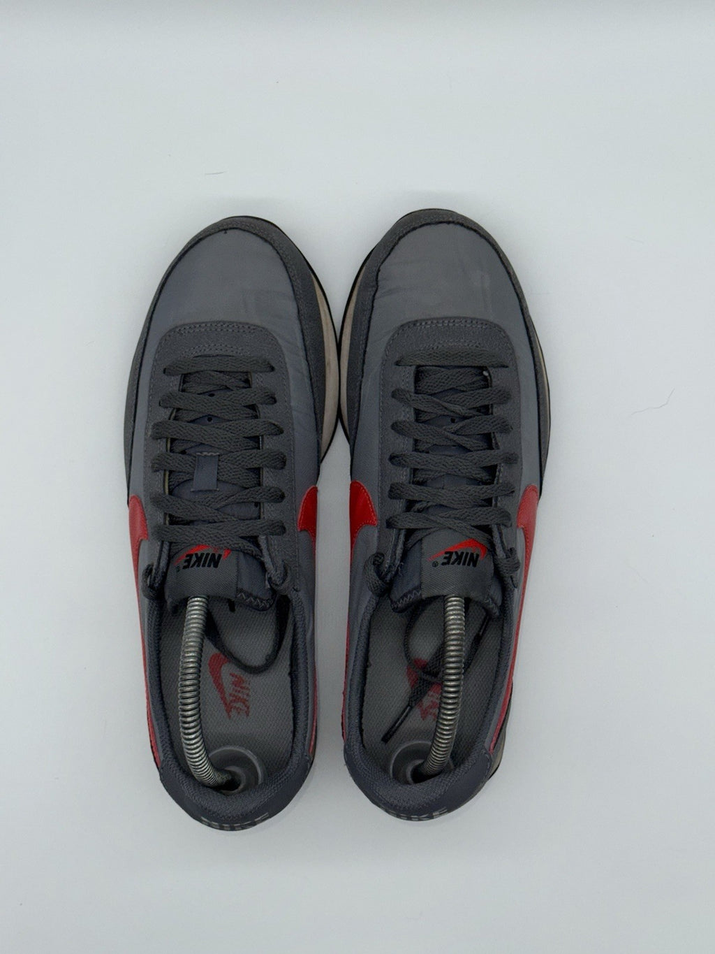 (2013) Nike Elite Vintage Waffle Trainers Grey & Red Men’s Size UK 8