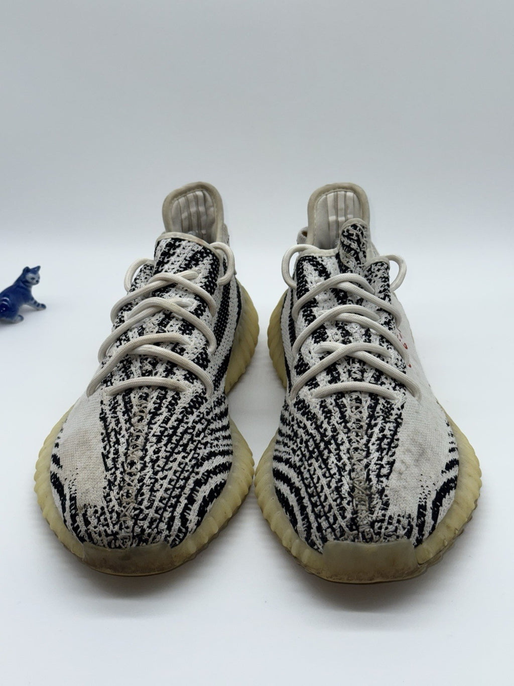 adidas Yeezy Boost 350 V2 Black x White Zebra Men's UK 10.5 - CP9654