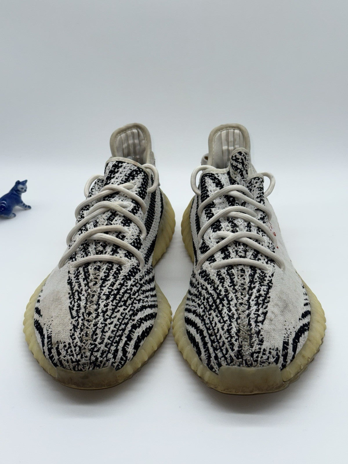 adidas Yeezy Boost 350 V2 Black x White Zebra Men's UK 10.5 - CP9654