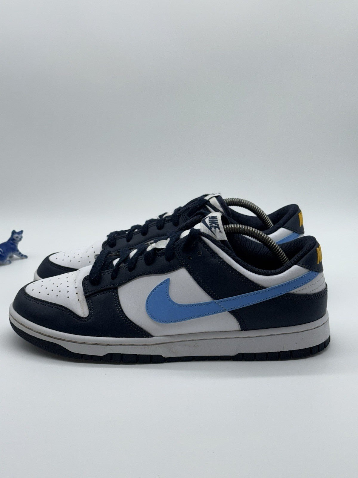 Nike Dunk Low Midnight Navy/University Blue Trainers Men’s Size UK 9