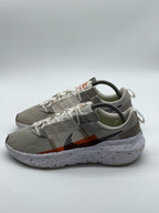 (2022) Nike Crater Impact Cream x Orange Retro Trainers Size UK 8
