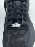 Nike Classic Cortez Black/White TXT Nylon Retro Trainers Size UK 7