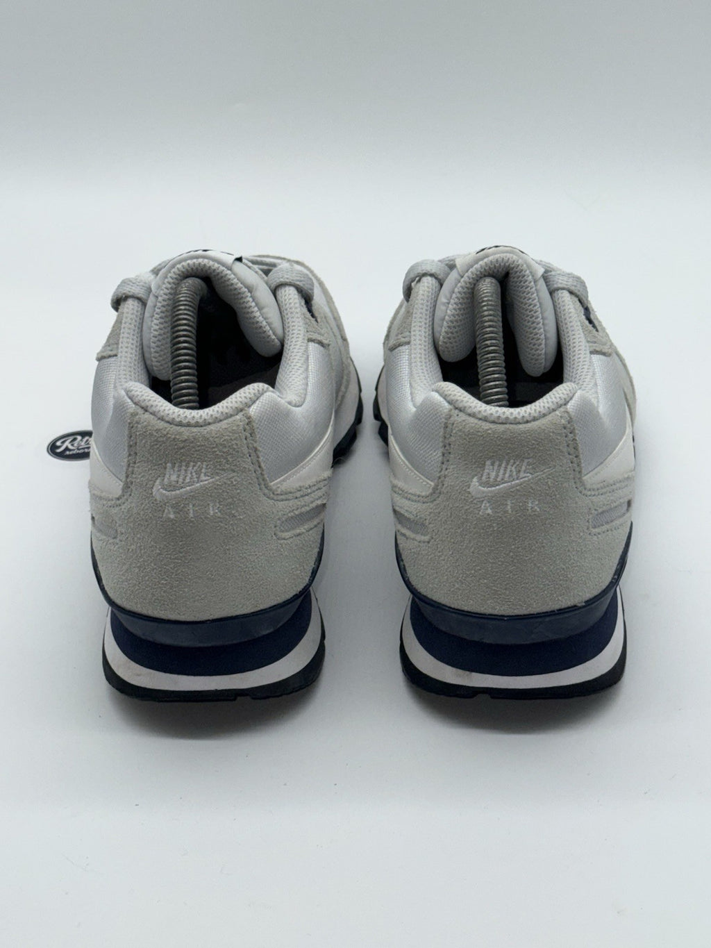 Nike Air Waffle Trainer 'Pure Platinum x Grey x Navy' (2015) – UK 8