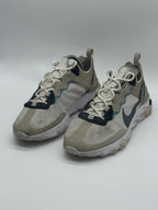 (2020) Nike React Element 55 Beige Blue Grey Retro Trainers Men’s UK 8