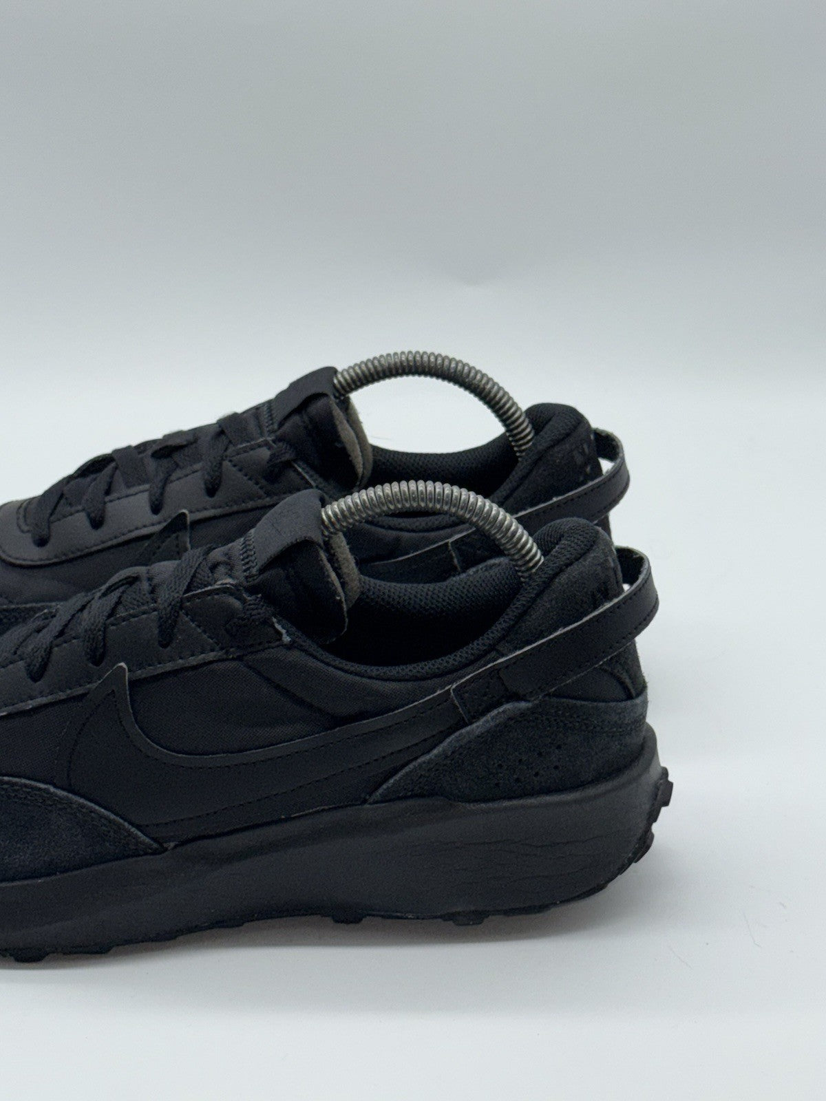 Nike Waffle Debut 'Triple Black' (2022) – UK 7.5