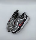 Nike Air Zoom Spiridon SP Metallic Silver Sport Red Men’s Retro Trainers UK 7
