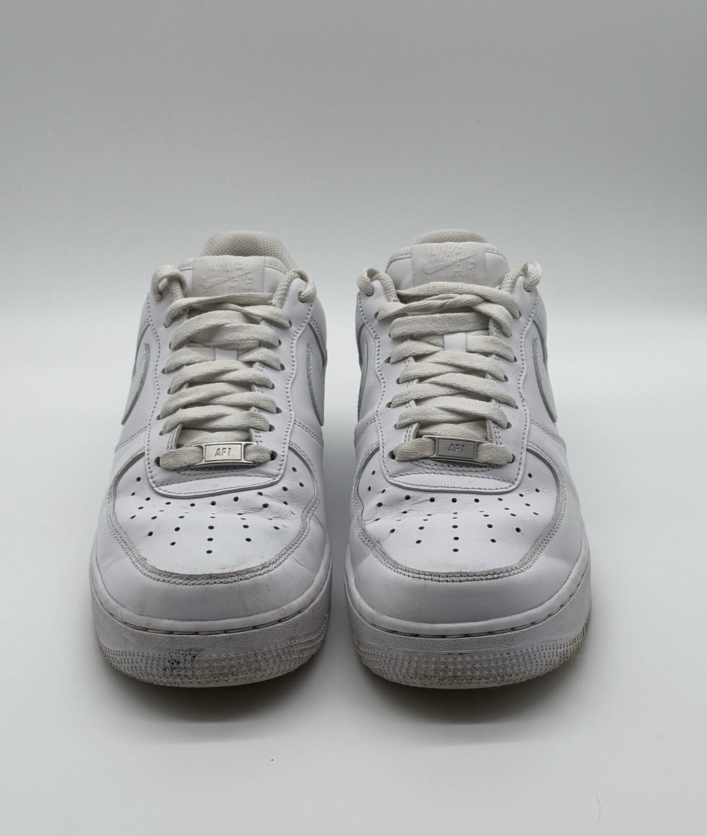Nike Air Force 1 '07 Low Triple White Size 8 UK