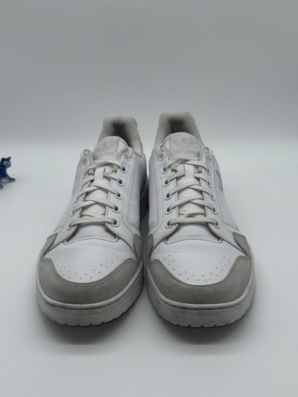 adidas Originals NY 90 Trainers White x Grey Size UK 12 (JI1899)