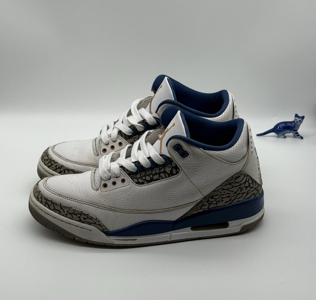 (2023) Air Jordan 3 Retro Washington Wizards Men’s UK 8 (CT8532-148)
