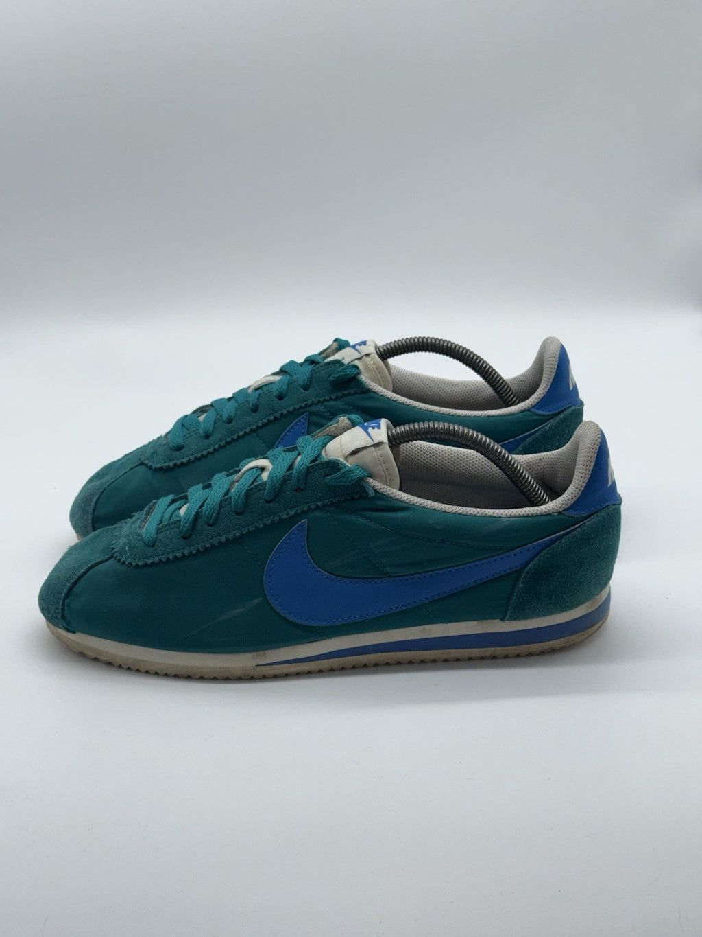 Nike Classic Cortez Nylon 'Teal Green x Blue' (2015) – UK 9.5