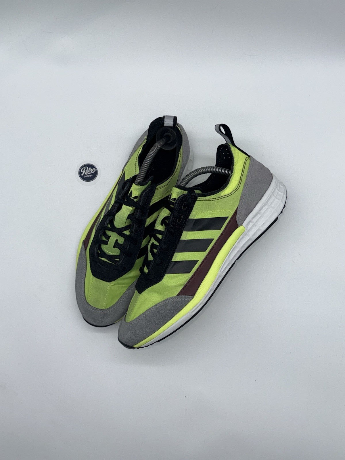 adidas SL 7200 'Core Black x Solar Yellow x Grey' (2020) – UK 8.5
