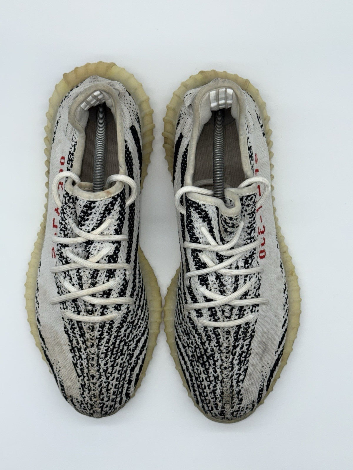 adidas Yeezy Boost 350 V2 Black x White Zebra Men's UK 10.5 - CP9654