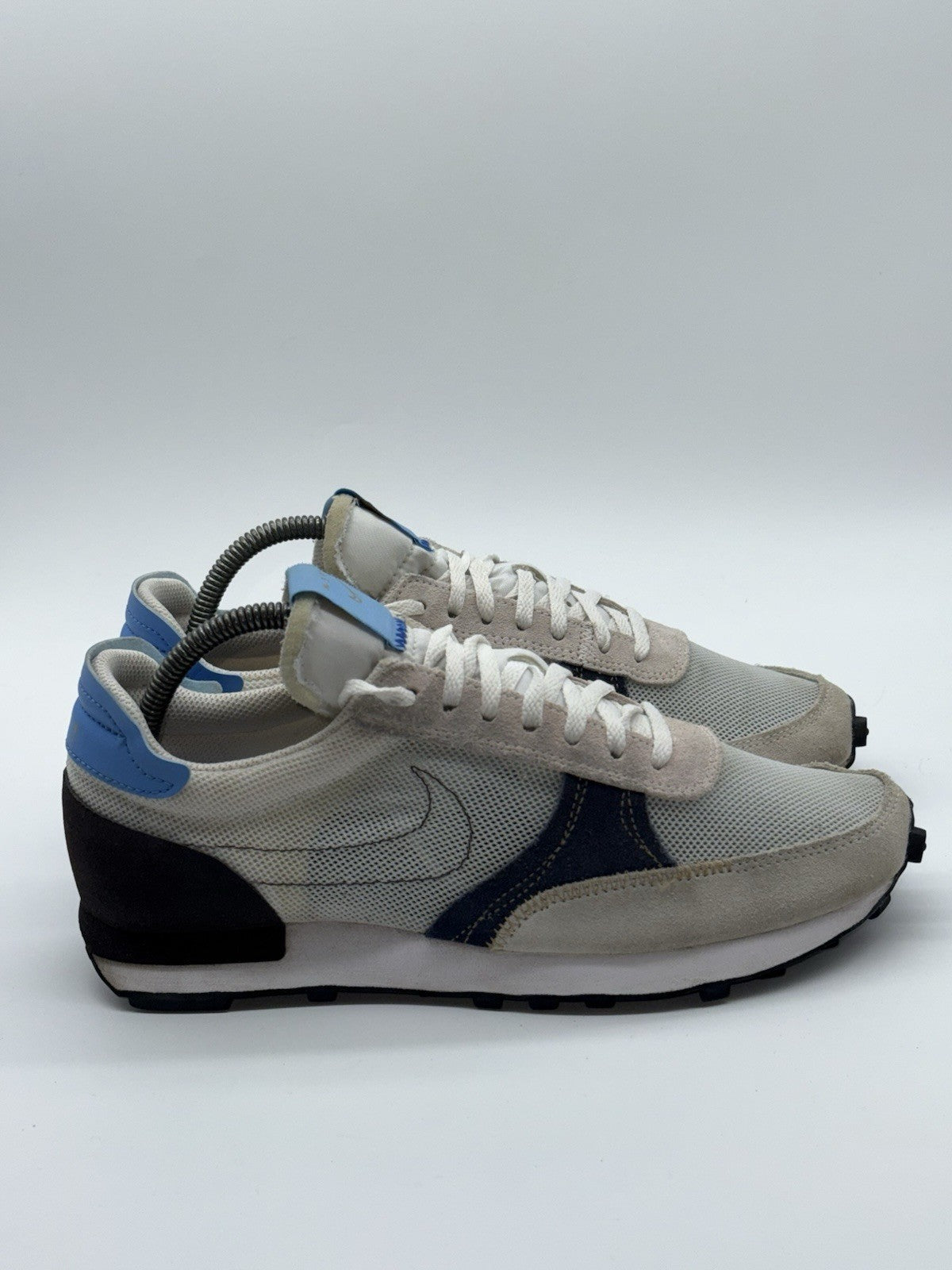 (2020) Nike Daybreak Type White x Laser Blue Retro Trainers Size UK 7