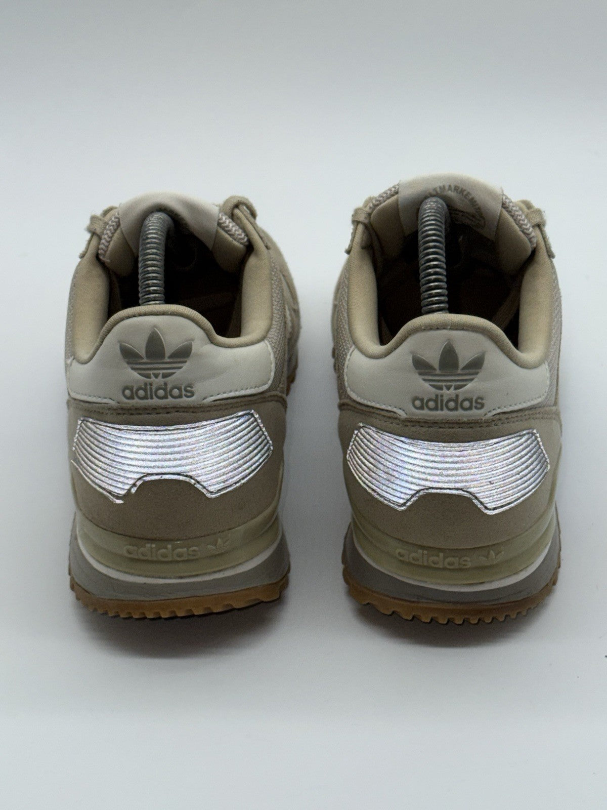 (2020) Adidas Originals ZX 700 'Beige x Grey x  White' Retro Trainers UK 7