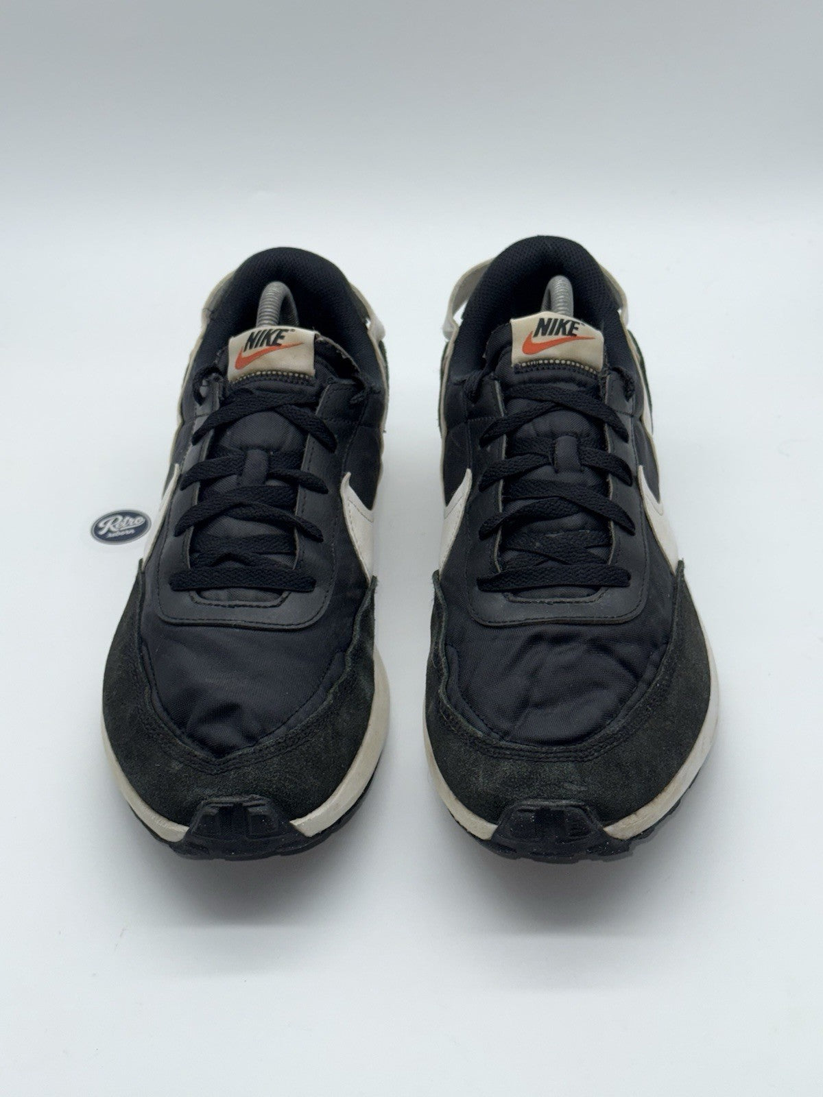 Nike Waffle Debut 'Black x White x Orange' – UK 10.5