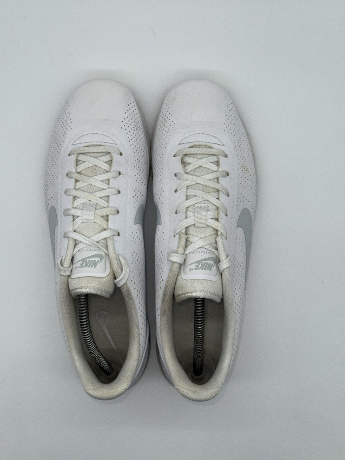 (2018) Retro Nike Cortez Ultra Moire ‘Triple White’ Trainers UK 9