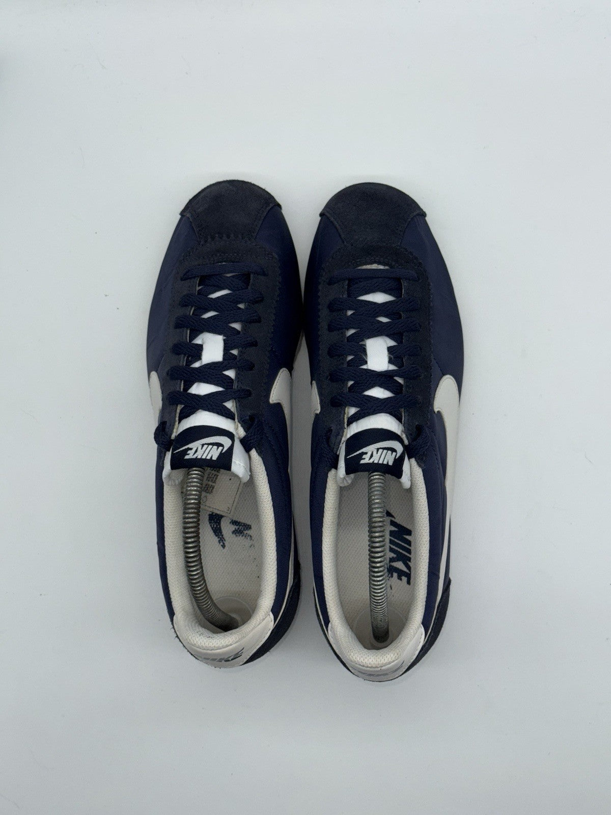 (2016) Nike Classic Cortez Nylon OG - Obsidian Navy / White - UK 7 (807472-410)
