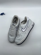 Nike Air Force 1 '07 Grey Photon Dust x Midnight Navy UK 8 (FJ4211-002)