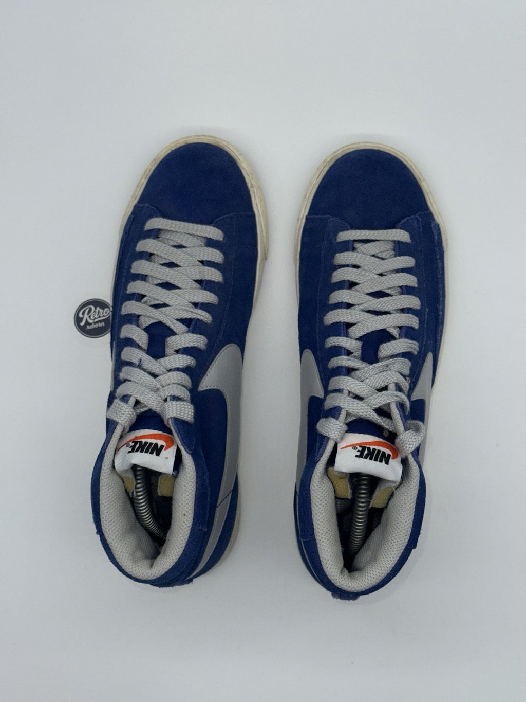 Nike Blazer Mid Vintage 'Deep Royal Blue x Wolf Grey' (2012) – UK 7