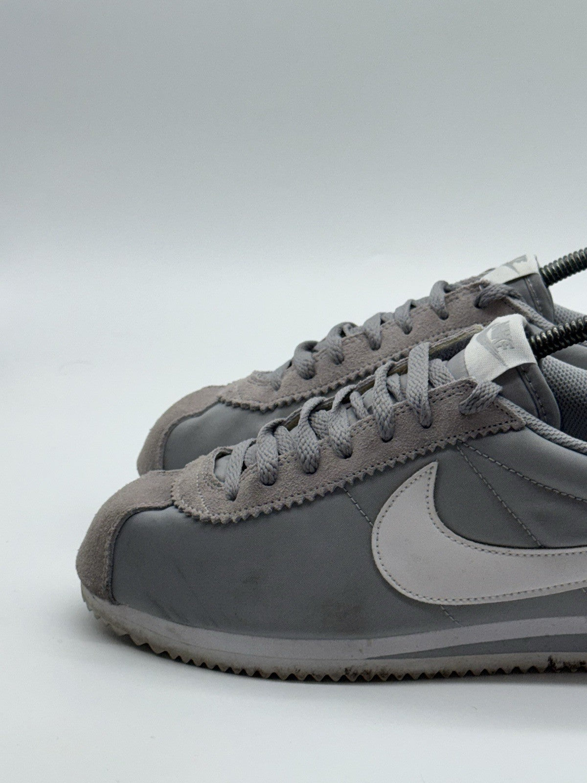 Nike Classic Cortez Nylon OG 'Wolf Grey x White' (2016) – UK 8