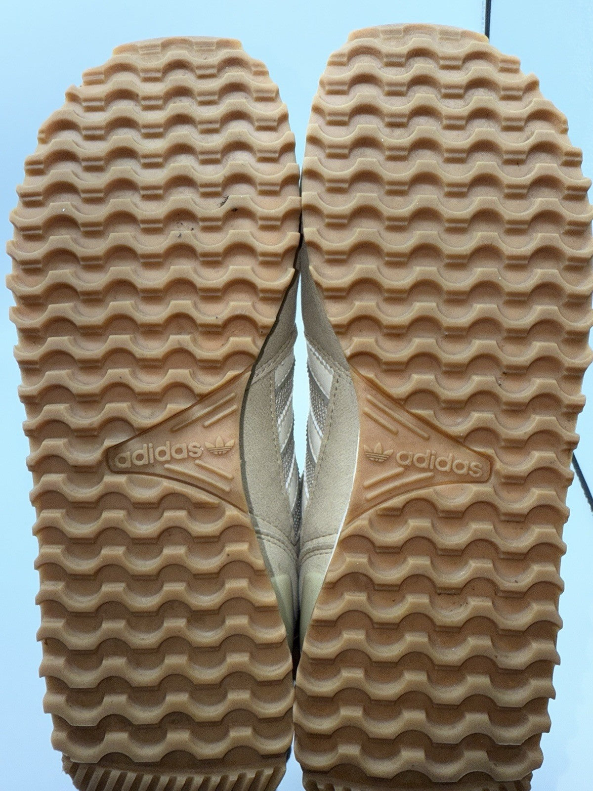 (2020) Adidas Originals ZX 700 'Beige x Grey x  White' Retro Trainers UK 7