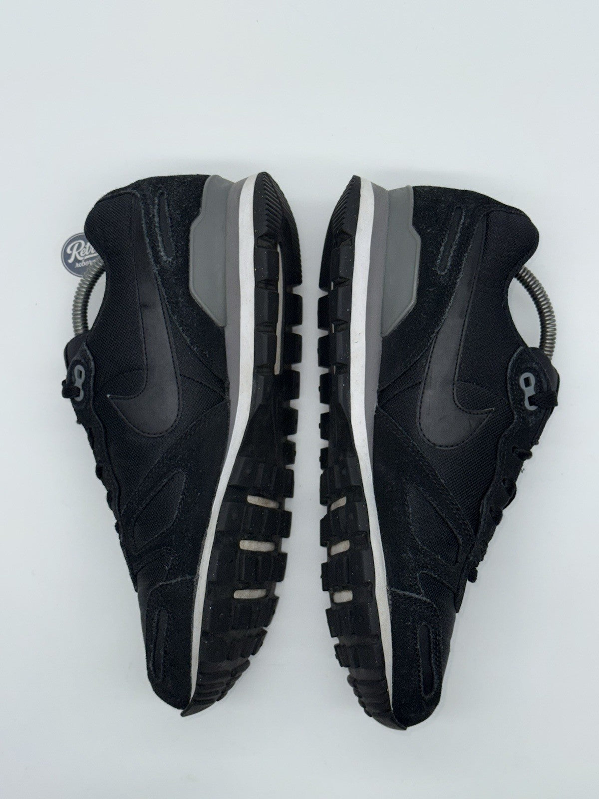 Nike Air Waffle Trainer 'Black x Grey Suede' (2016) – UK 8