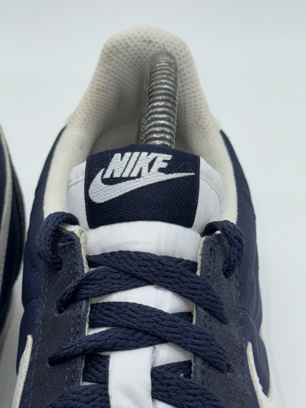 (2016) Nike Classic Cortez Nylon OG - Obsidian Navy / White - UK 7 (807472-410)