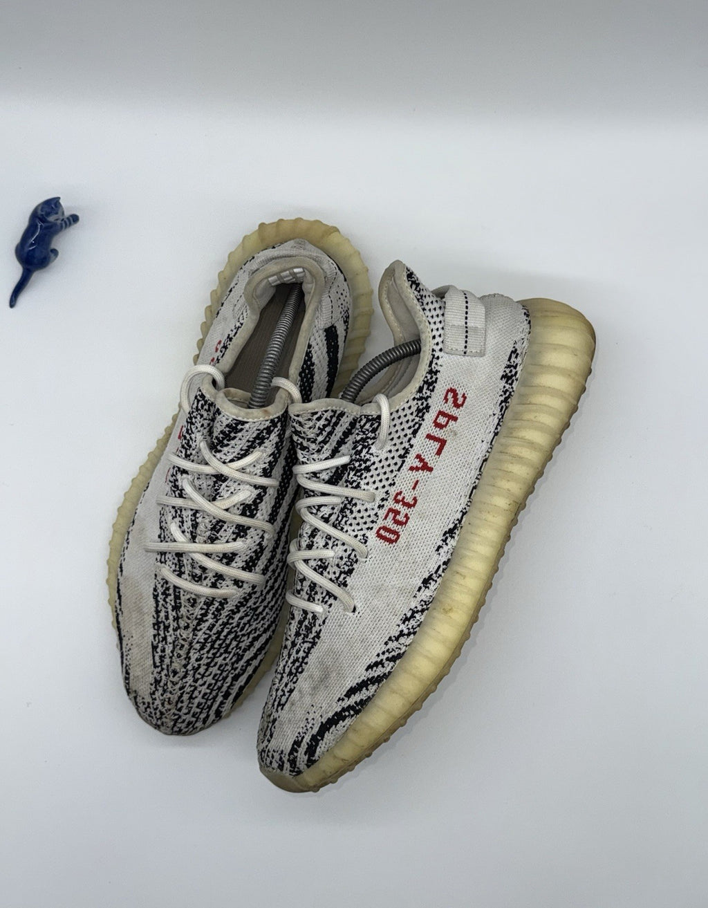 adidas Yeezy Boost 350 V2 Black x White Zebra Men's UK 10.5 - CP9654
