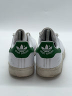 adidas Originals Men's Stan Smith Leather Trainers White x Green UK 8