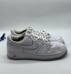 Nike Air Force 1 '07 Low White Wolf Grey Sole Size UK 10.5 (DV0788-100)