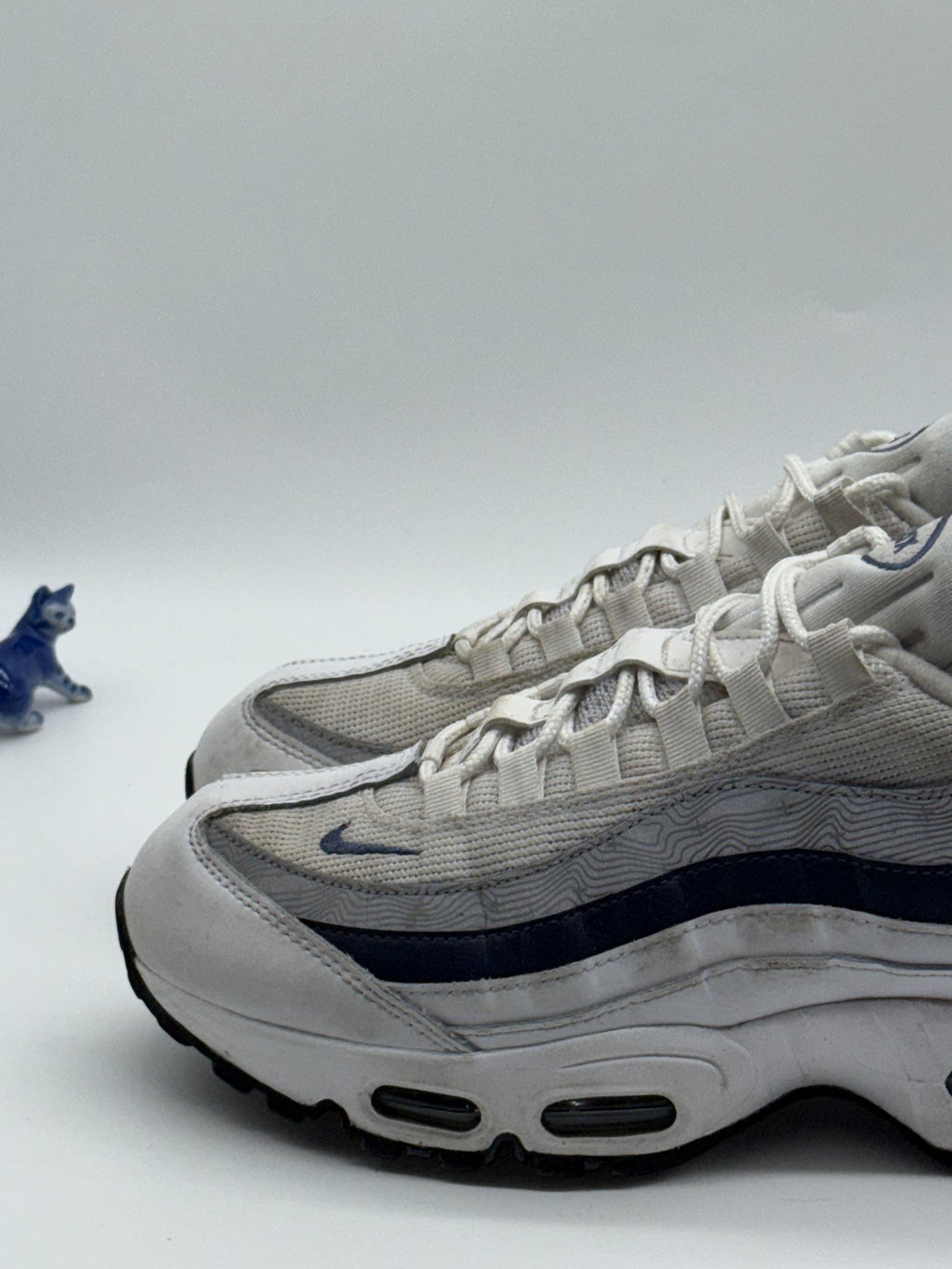 Nike Air Max 95 OG Trainers - Diffused Blue / White - Size UK 8 - (IF2718-100)