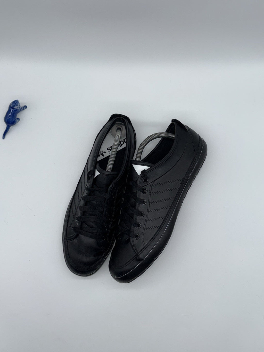(2013) adidas Originals Nizza Lo Remo Black Leather Trainers Men’s UK 8