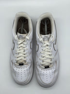 Nike Air Force 1 '07 Low White Wolf Grey Sole Size UK 10.5 (DV0788-100)