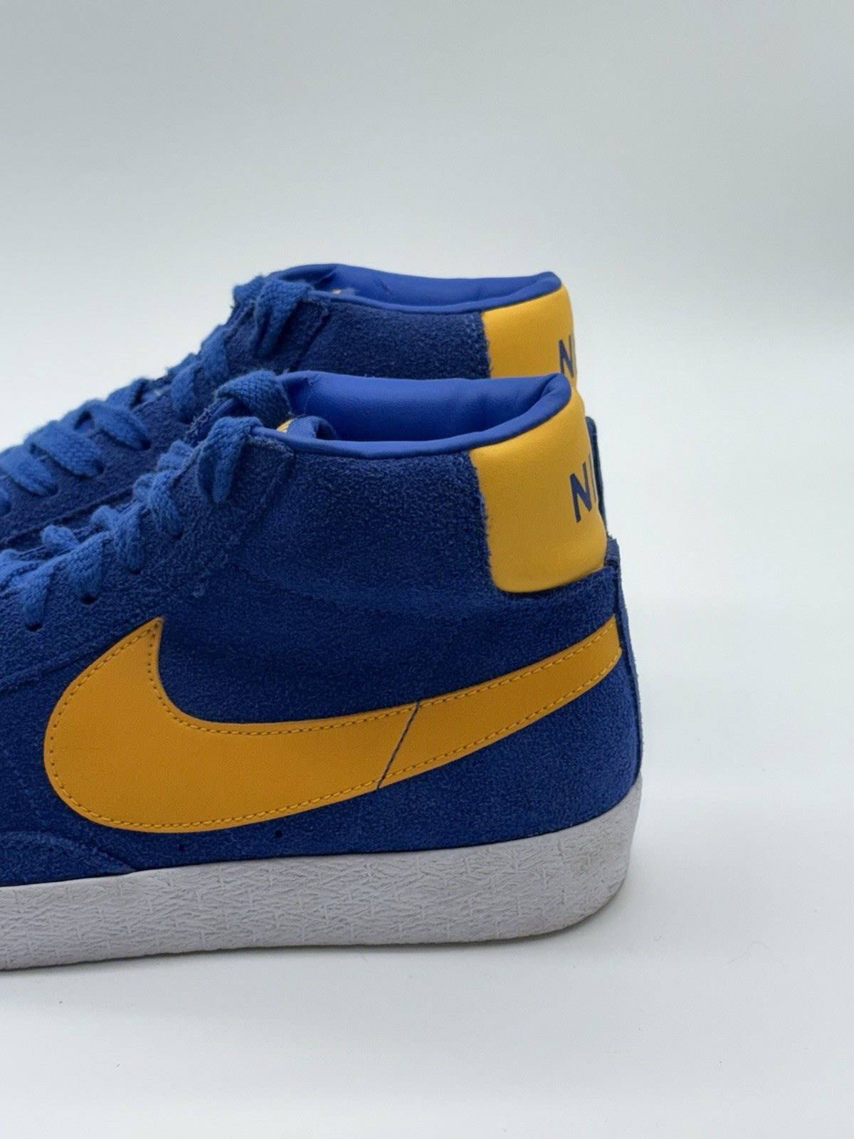 (2013) Nike Air Blazer Mid OG Royal Blue x Yellow Size UK 7