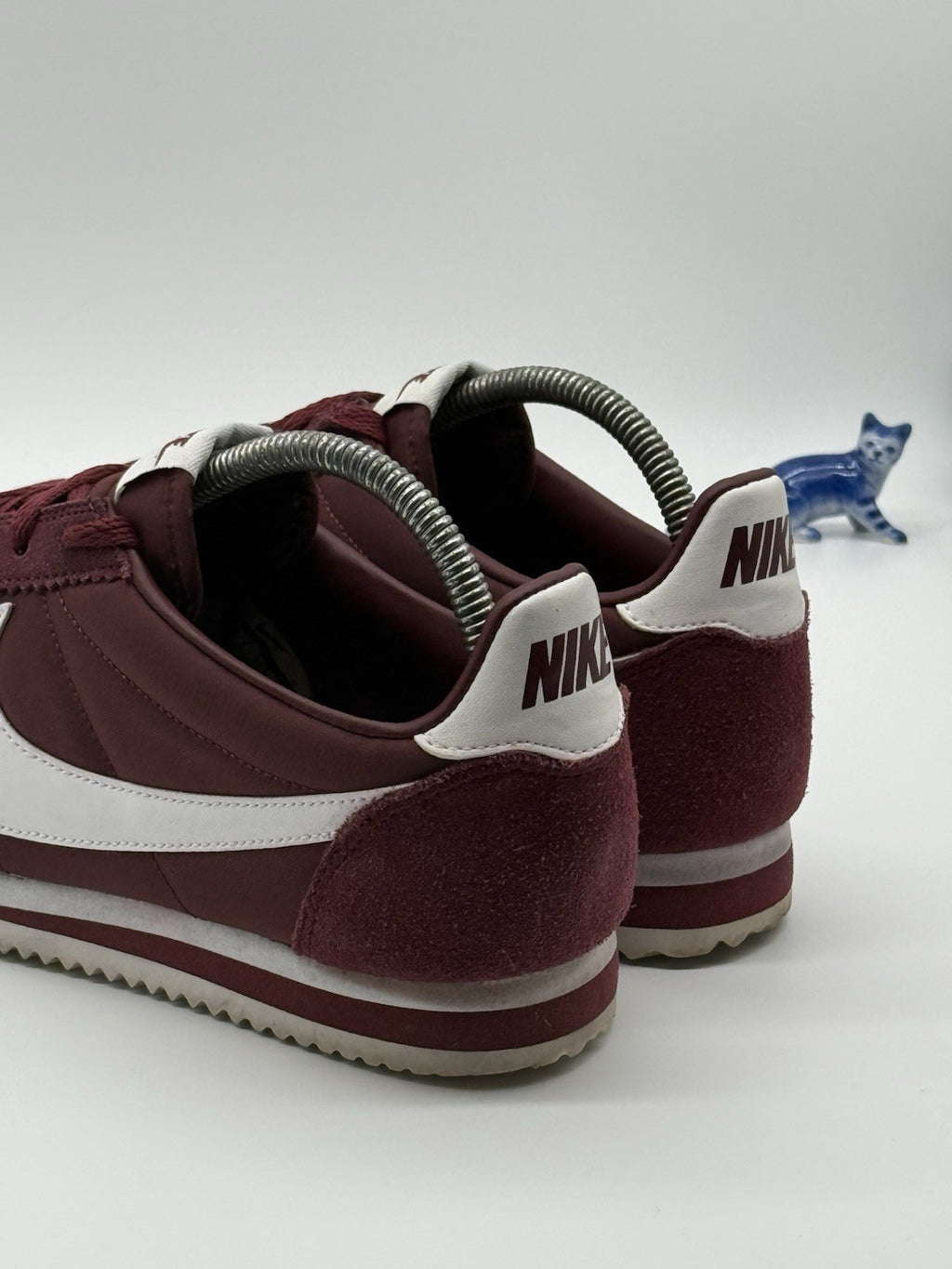 Nike Classic Cortez Nylon OG (2017) Burgundy Dark Red UK 8 (807472-602)