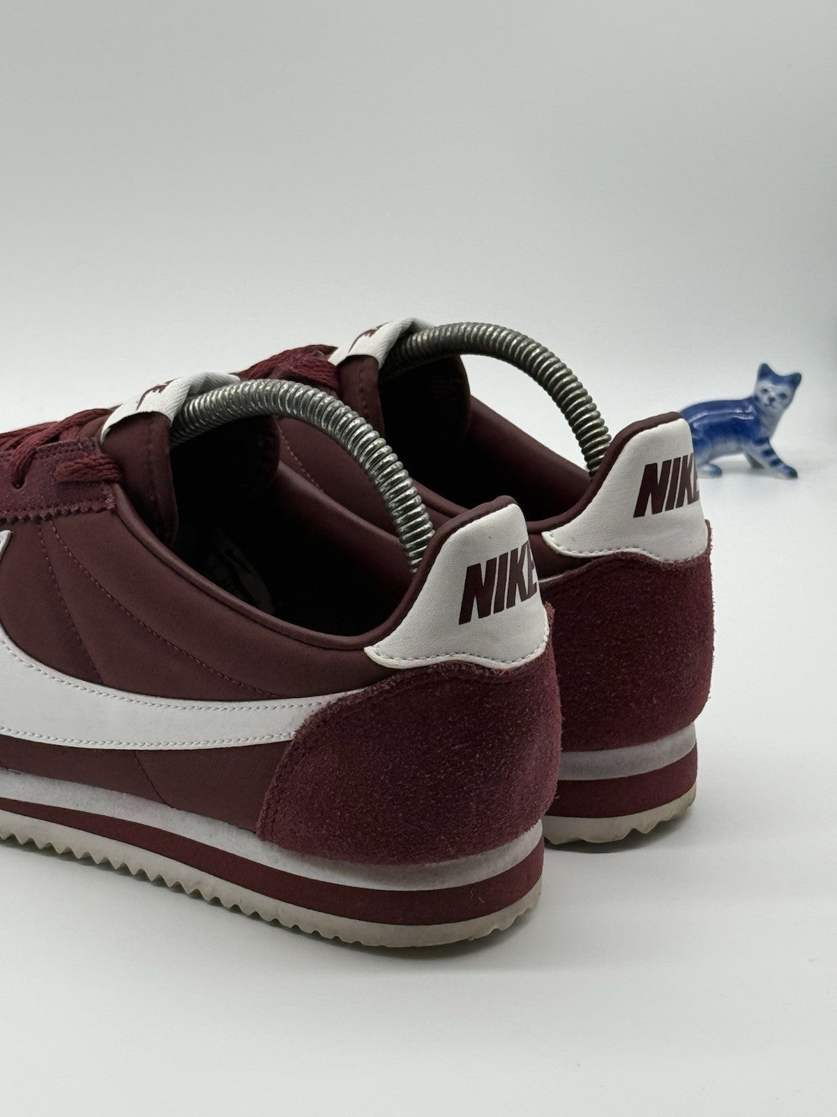 Nike Classic Cortez Nylon OG (2017) Burgundy Dark Red UK 8 (807472-602)